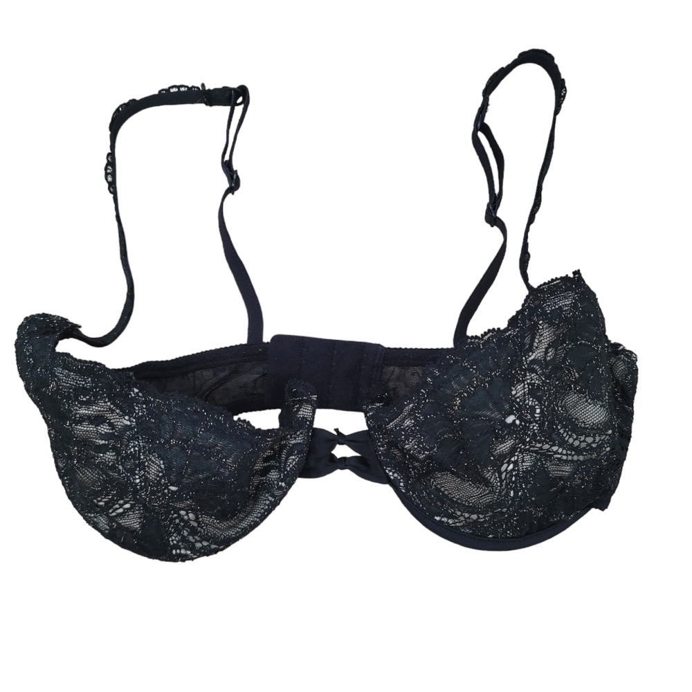 VICTORIA'S SECRET vintage gold label lace underwire bra